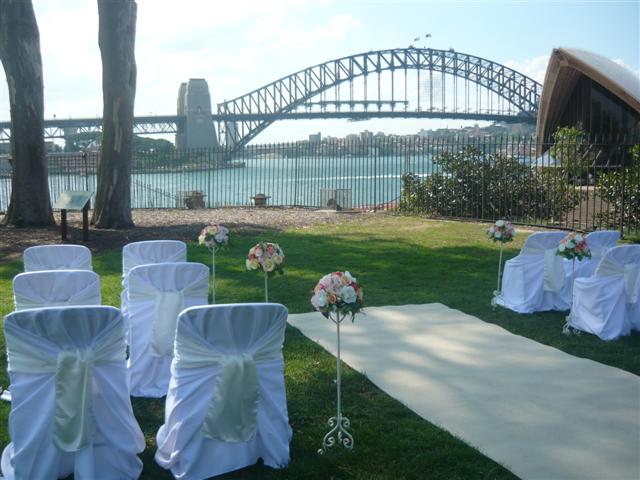 ceremony bennelong lawn botanical gardens