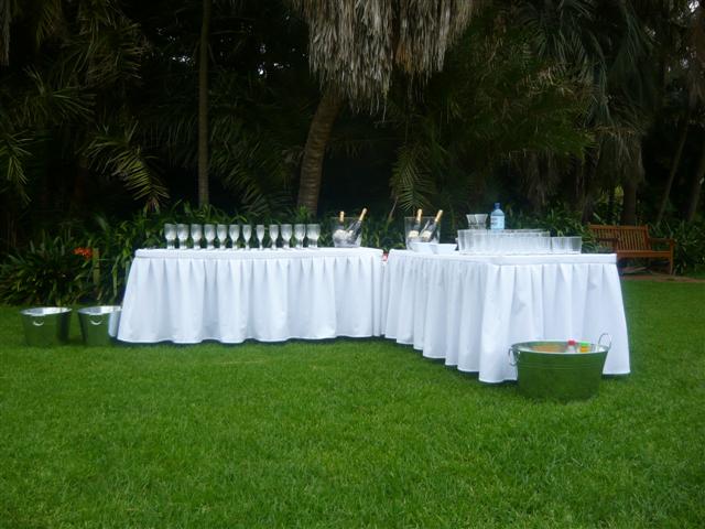 champagne service botanic gardens