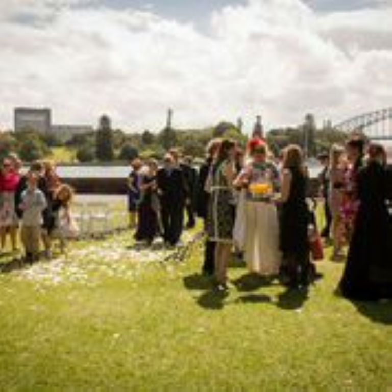 WEDDING CHAMPAGNE SERVICE ROYAL BOTANIC GARDENS