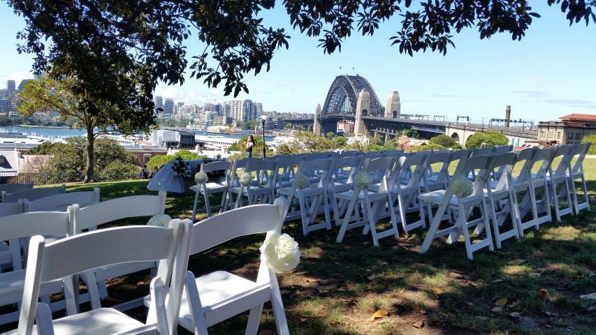 observatory hill wedding ceremony sydney