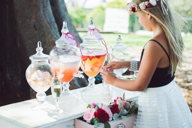 refreshment table